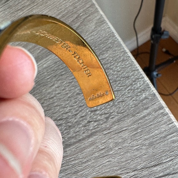 Braided Black and Cream  Bracelet - Picture 4 of 4